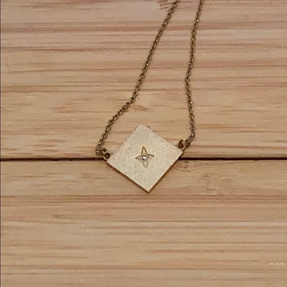 PAVE DIAMOND AD STRATA NECKLACE